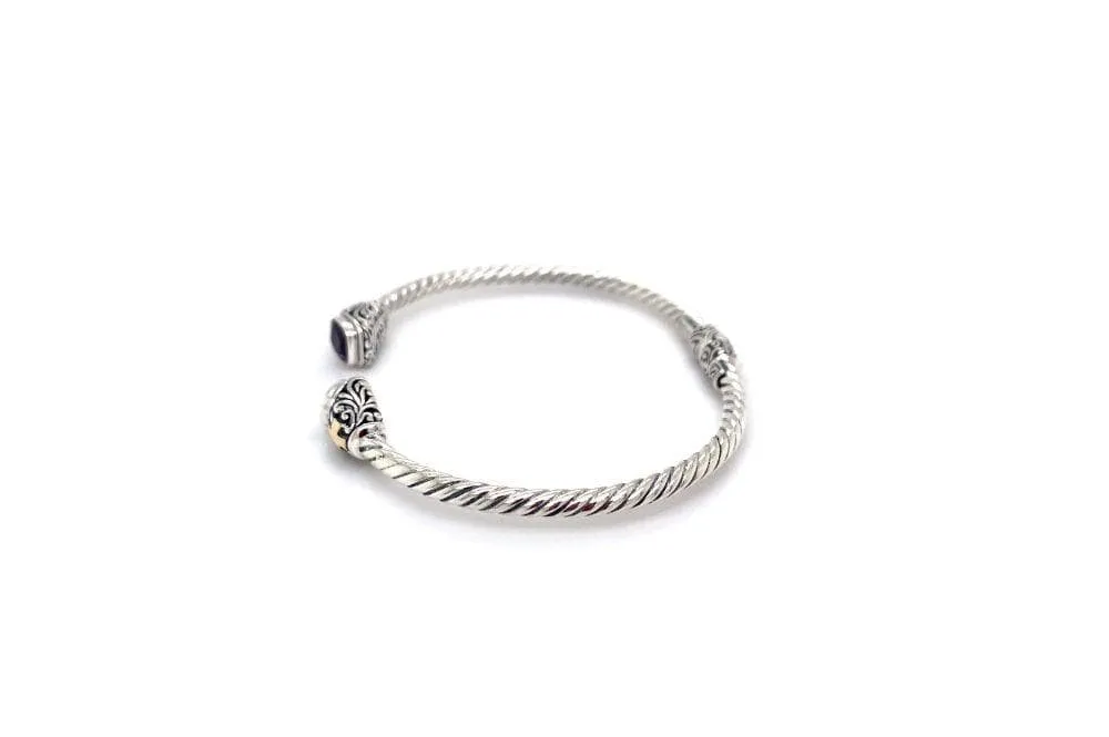 Leyla Bangle- Amethyst