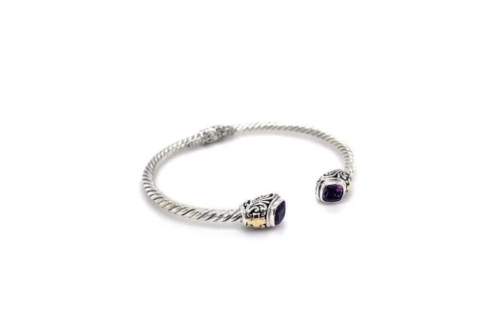 Leyla Bangle- Amethyst