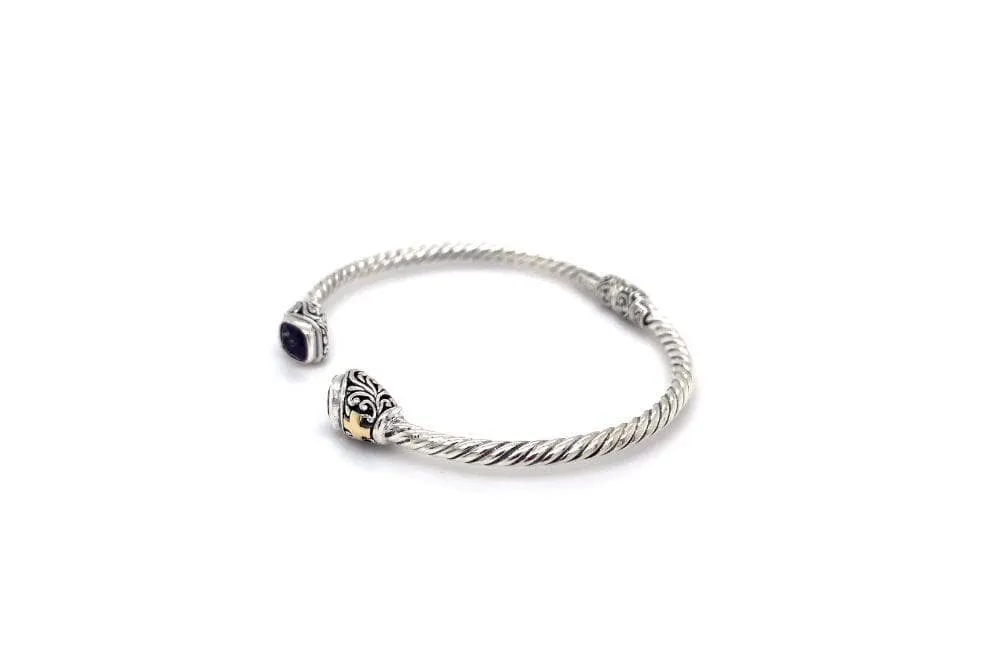 Leyla Bangle- Amethyst