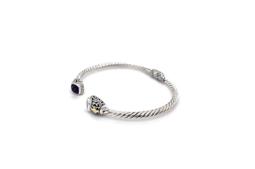 Leyla Bangle- Amethyst