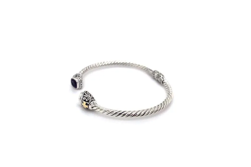Leyla Bangle- Amethyst