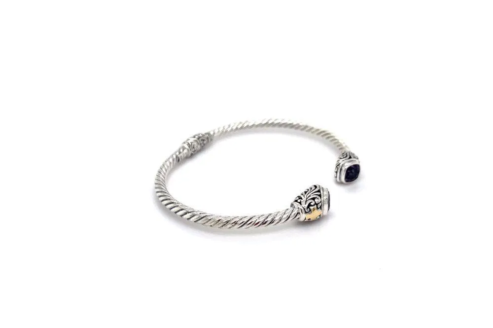 Leyla Bangle- Amethyst