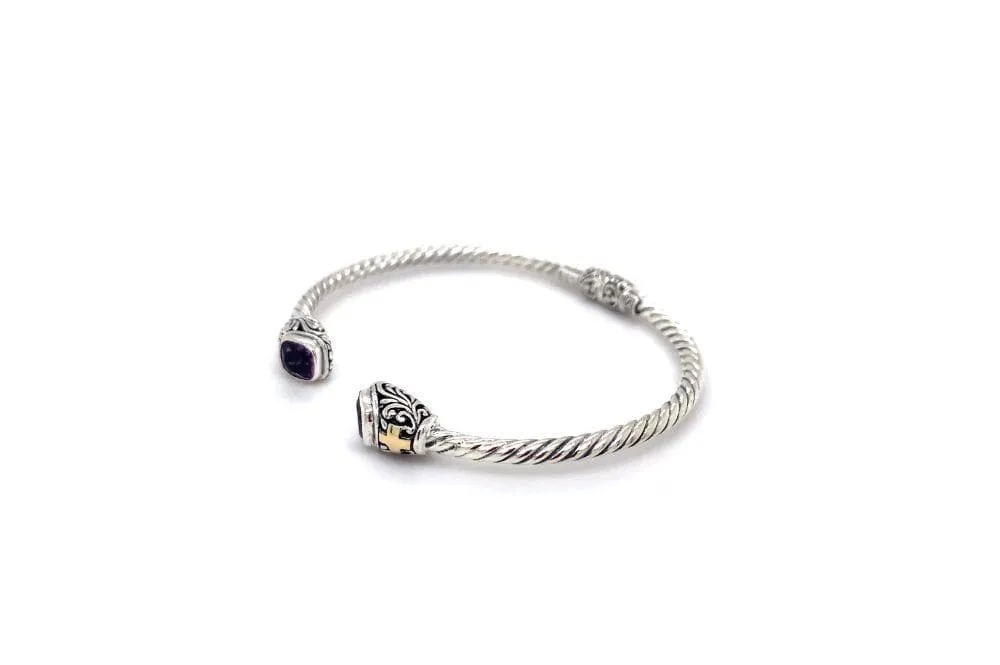 Leyla Bangle- Amethyst