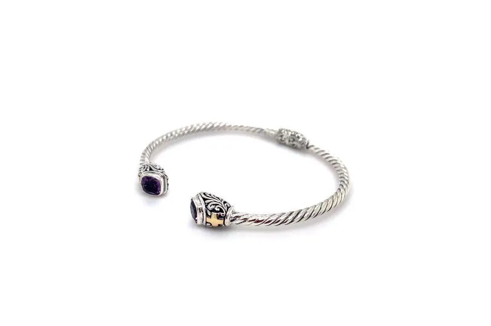 Leyla Bangle- Amethyst