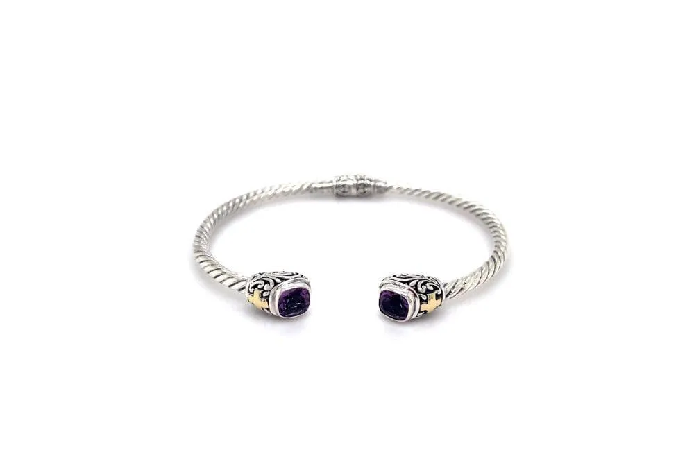Leyla Bangle- Amethyst