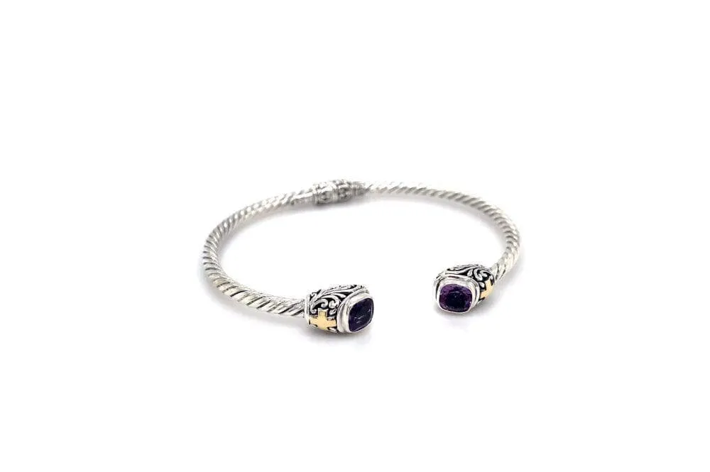 Leyla Bangle- Amethyst
