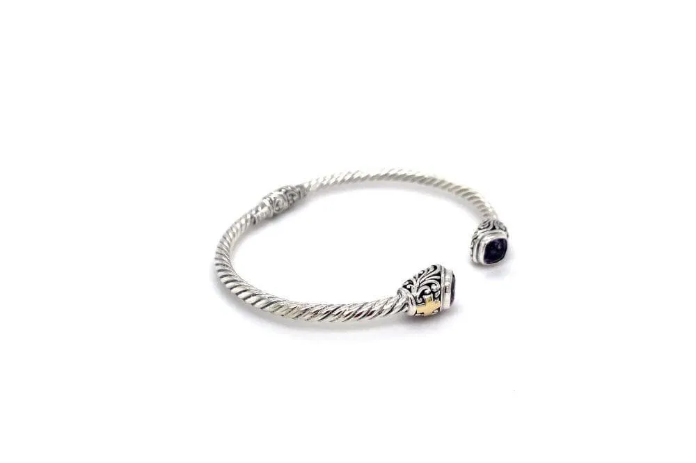 Leyla Bangle- Amethyst