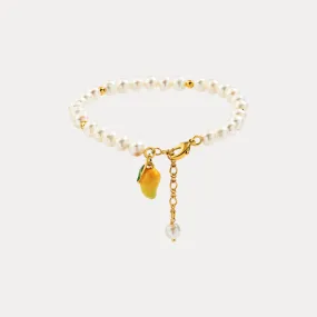 Mango Pearl Bracelet