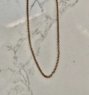 O Ring Chain Link Necklace