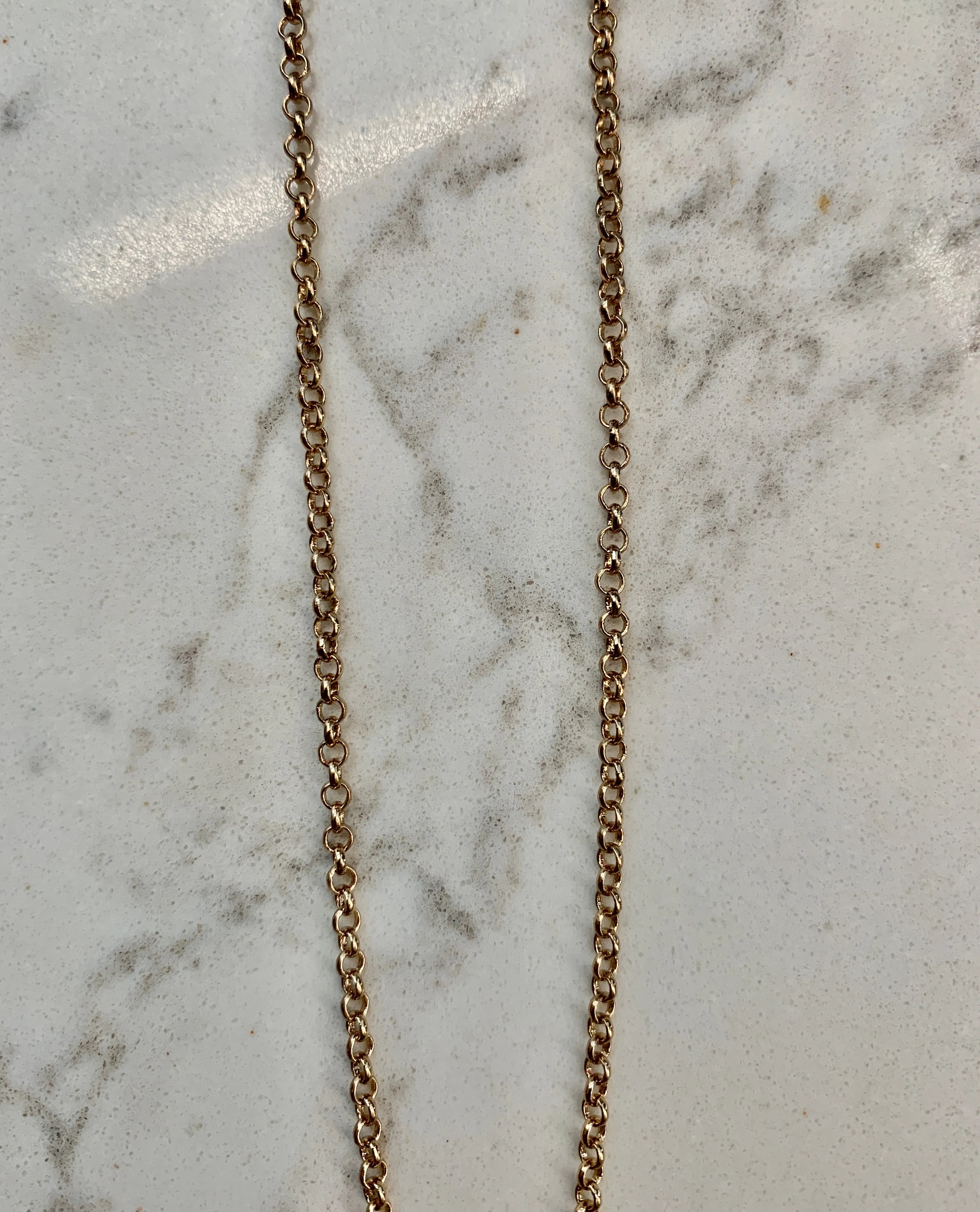 O Ring Chain Link Necklace