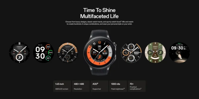 Oppo Watch X