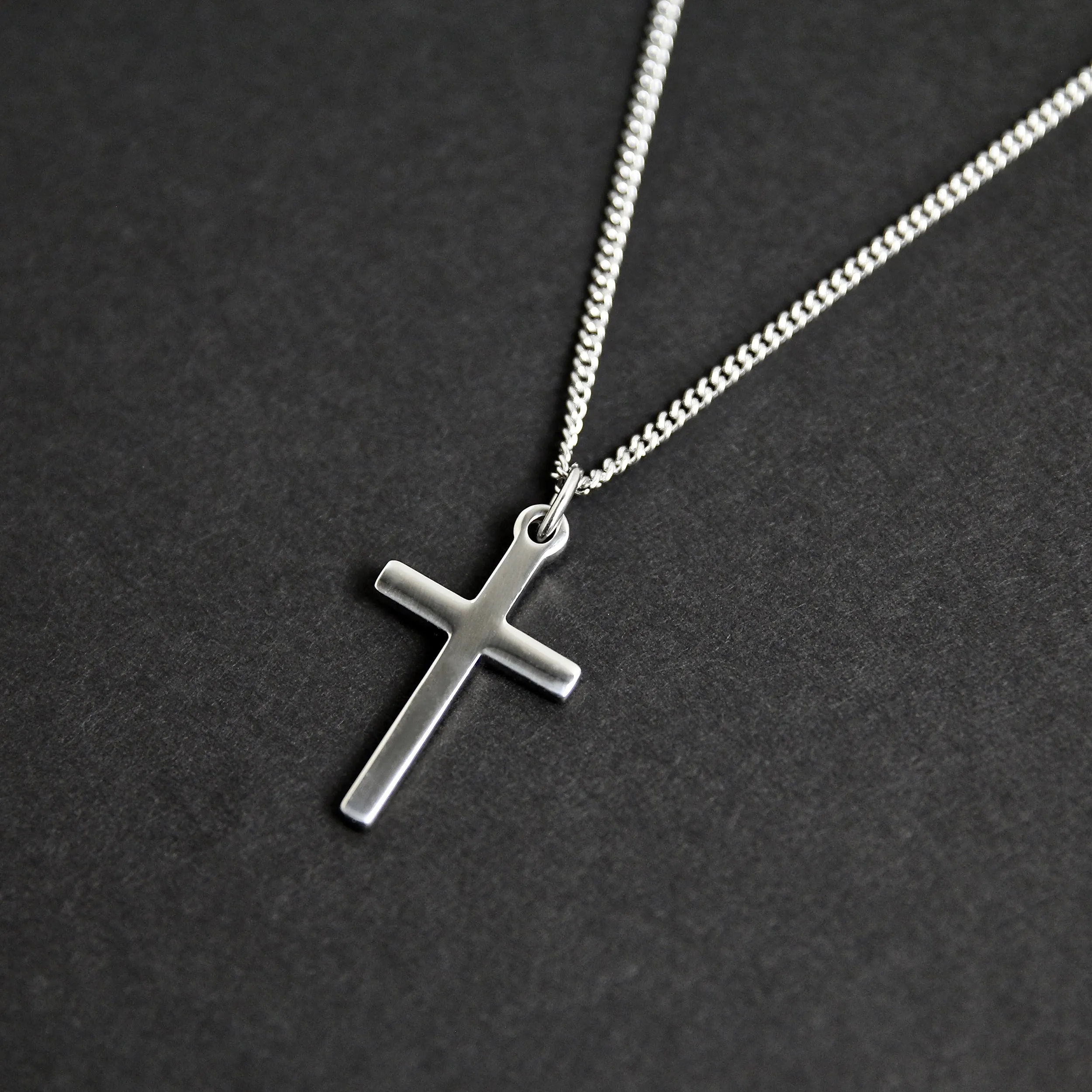 Original Cross Necklace - Silver