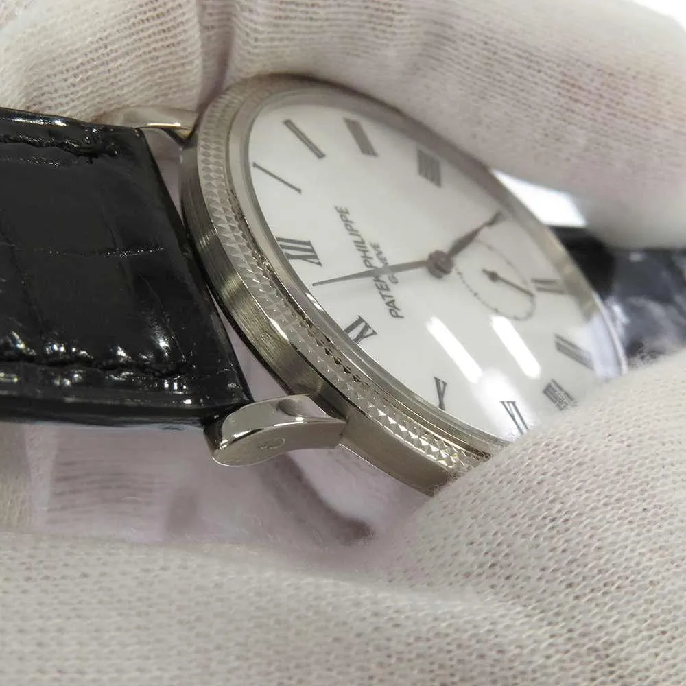 Patek Philippe Calatrava 5119G-001 Watch Men's White Dial