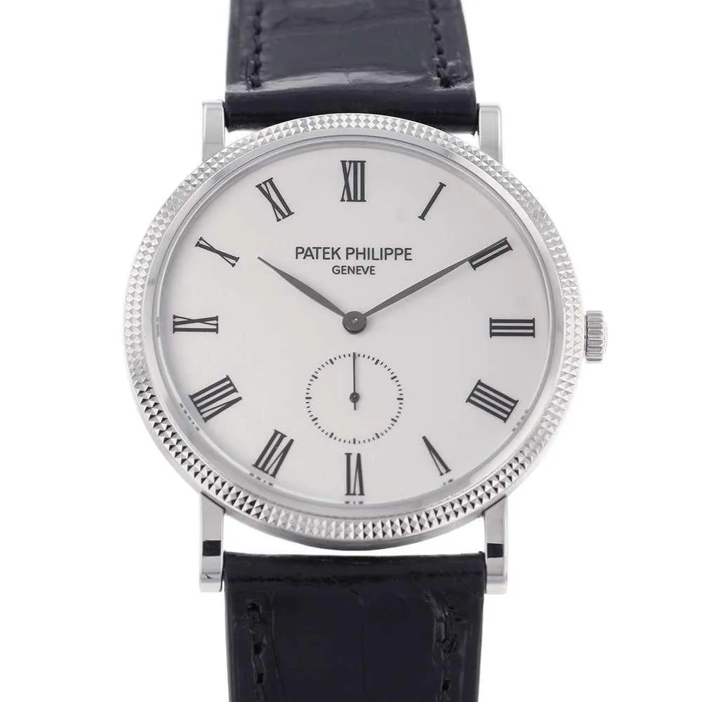 Patek Philippe Calatrava 5119G-001 Watch Men's White Dial