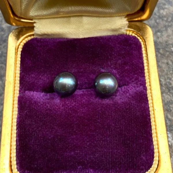 Pearl Stud Earrings