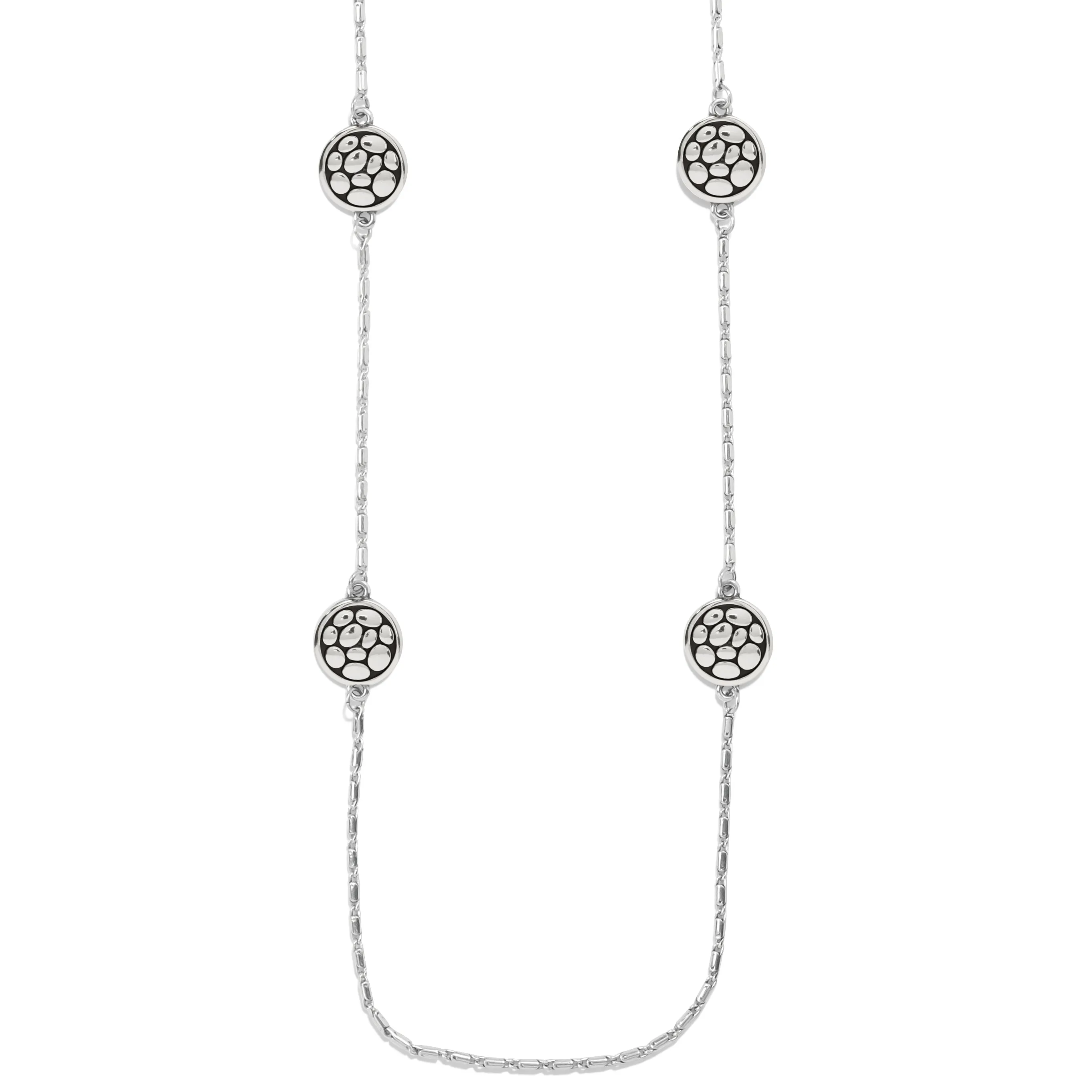 Pebble Round Reversible Long Necklace