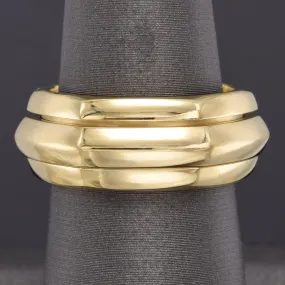Piaget 18K Gold Possession Rotating Spinner Band Ring Size 55