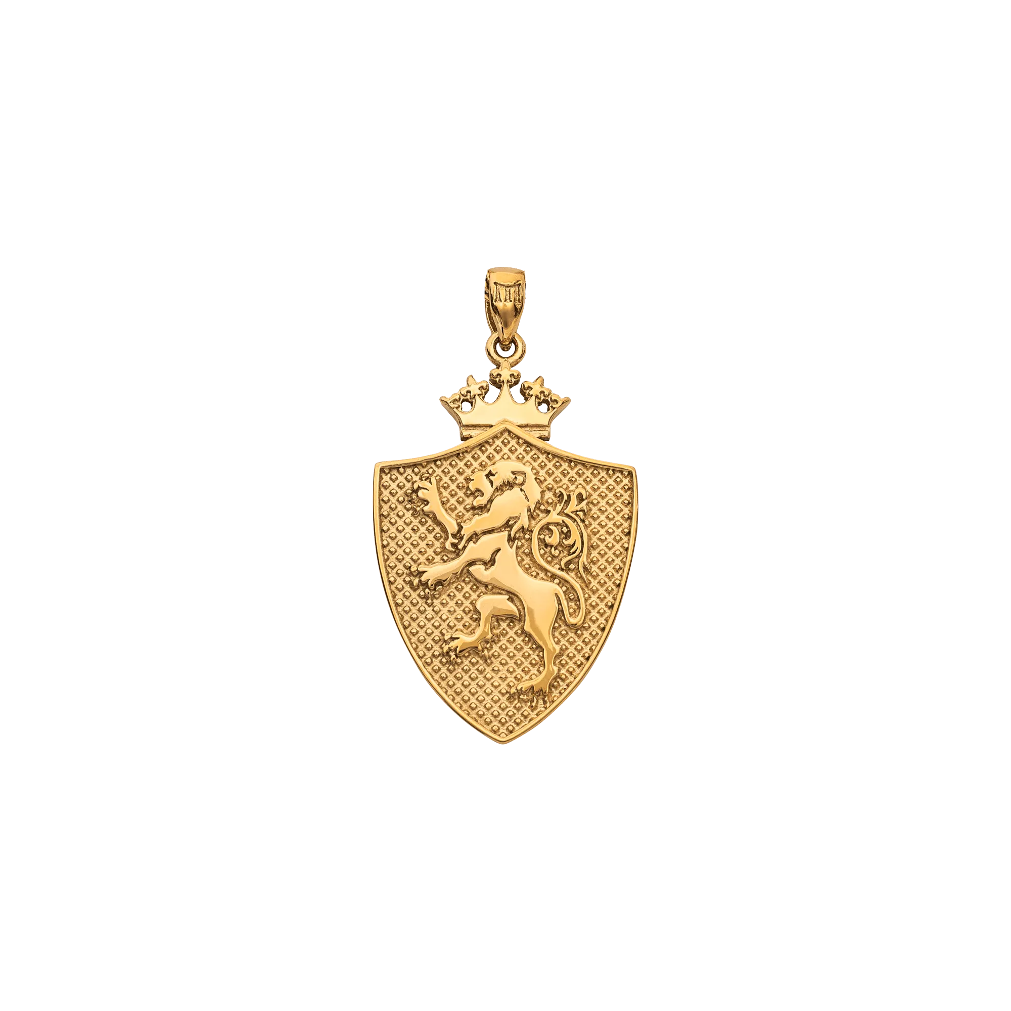 Royal Shield Pendant - Gold