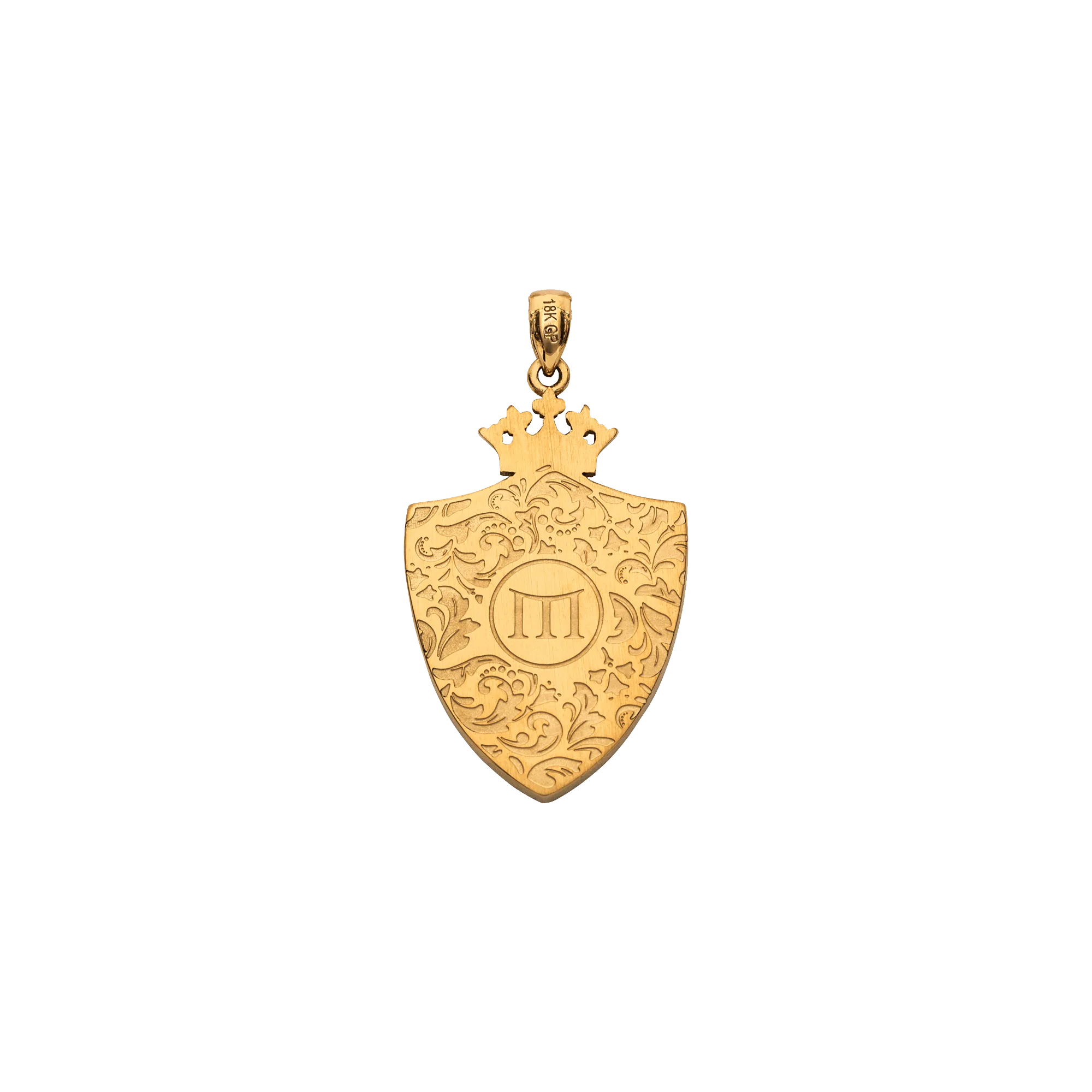 Royal Shield Pendant - Gold