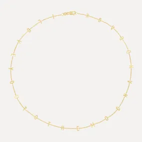 Say It Necklace (Custom)