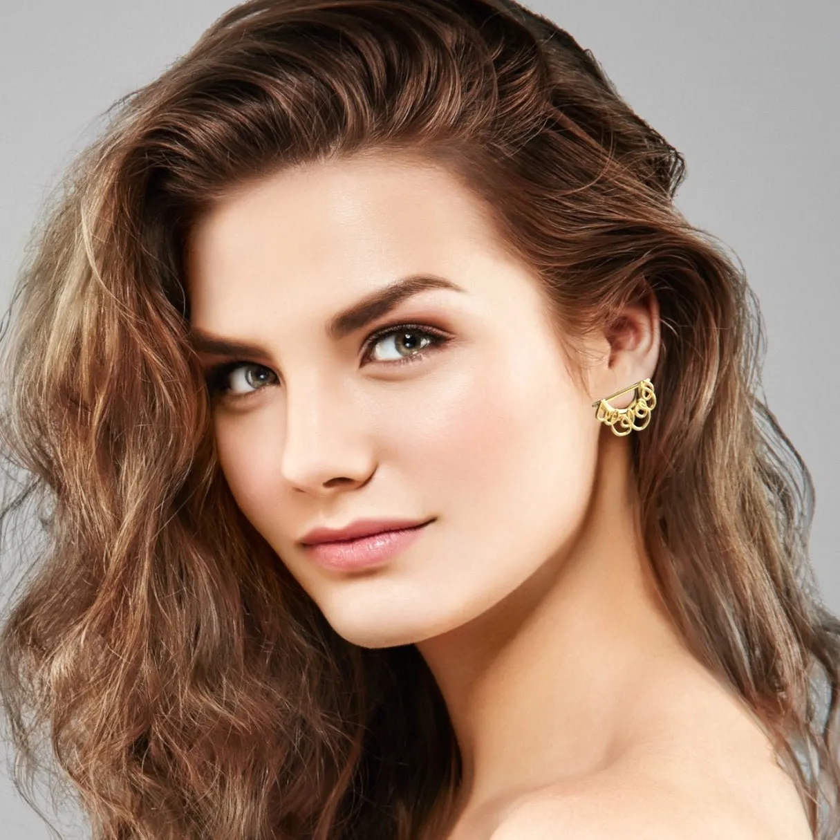 Scribble Stud Earrings