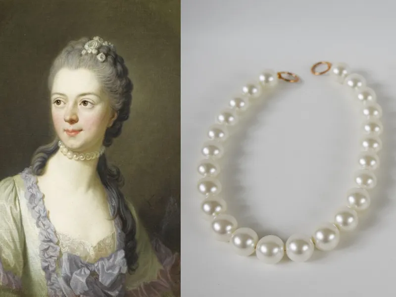 Shell Pearl Necklace - Large