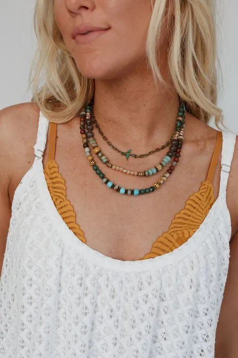 Sparrows Song Necklace - Multi