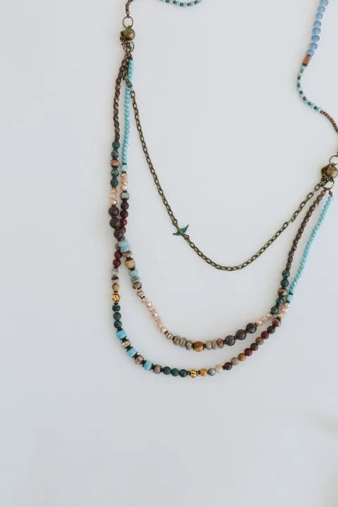 Sparrows Song Necklace - Multi