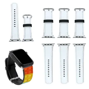 Sublimation Printing Watch Band Blanks Compatible with Apple Watch 38-45mm