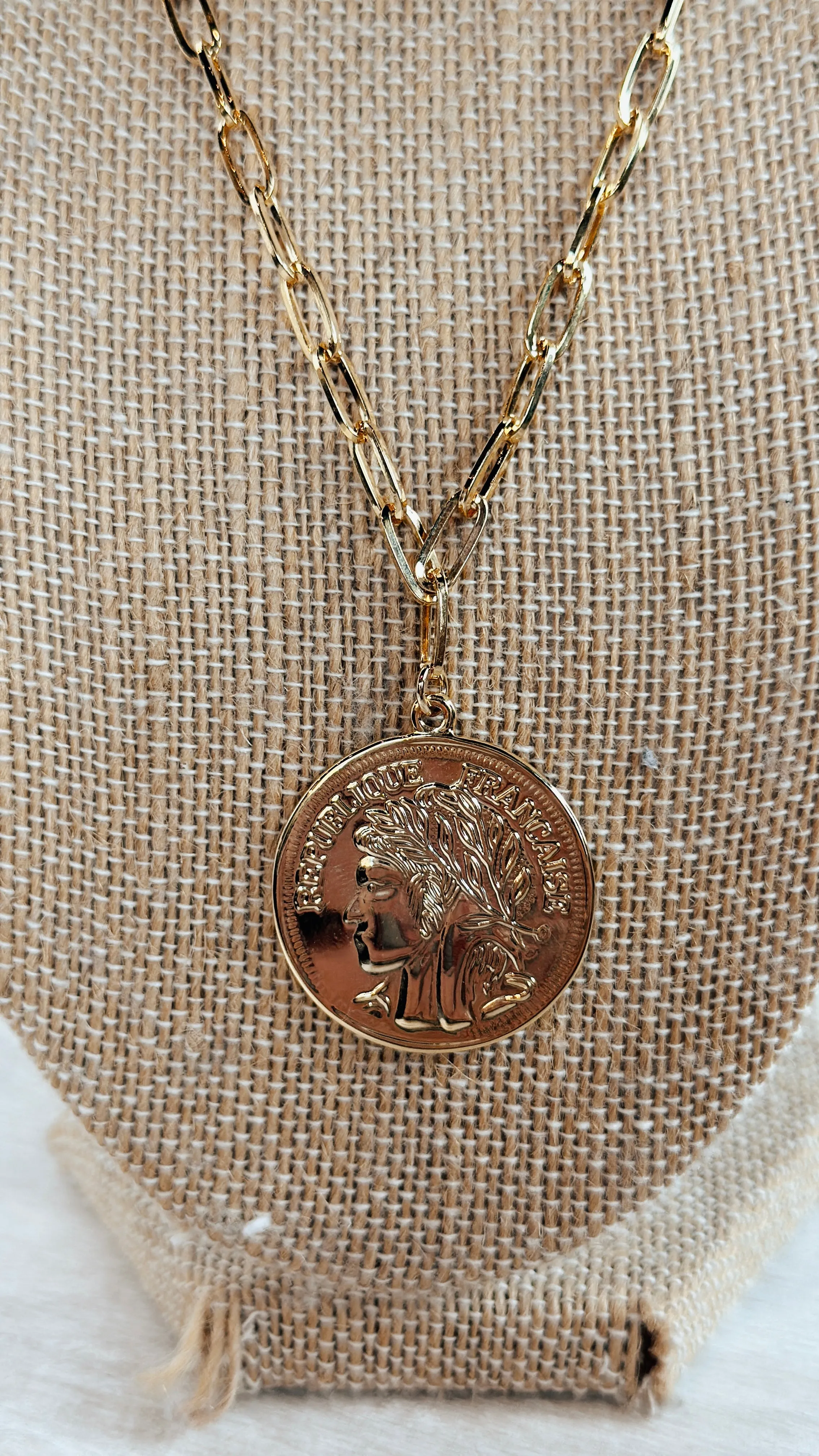 The Gold Coin Necklace