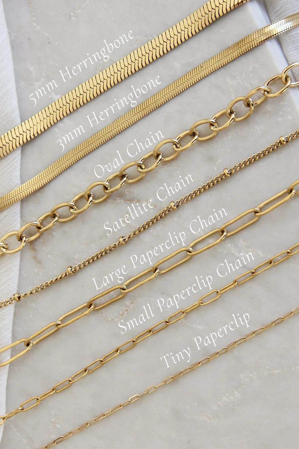 Tiny Paperclip Bracelet