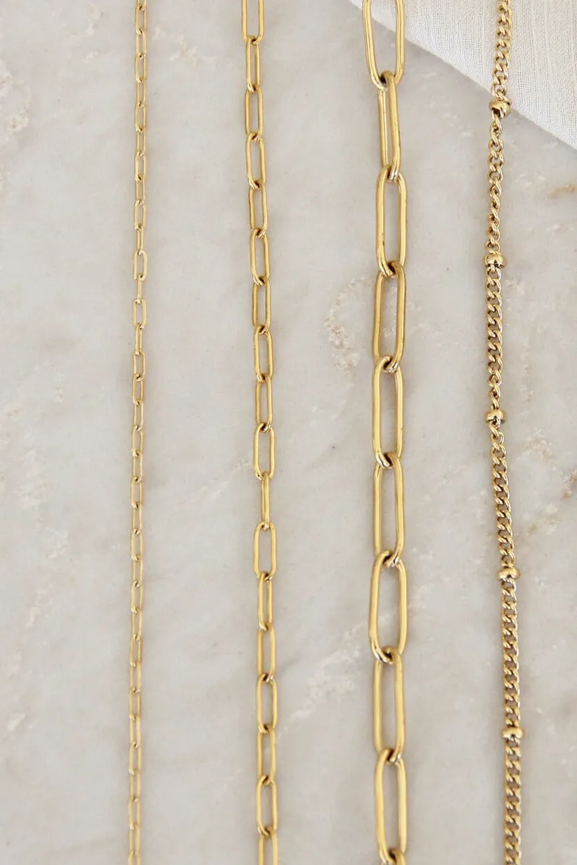 Tiny Paperclip Bracelet