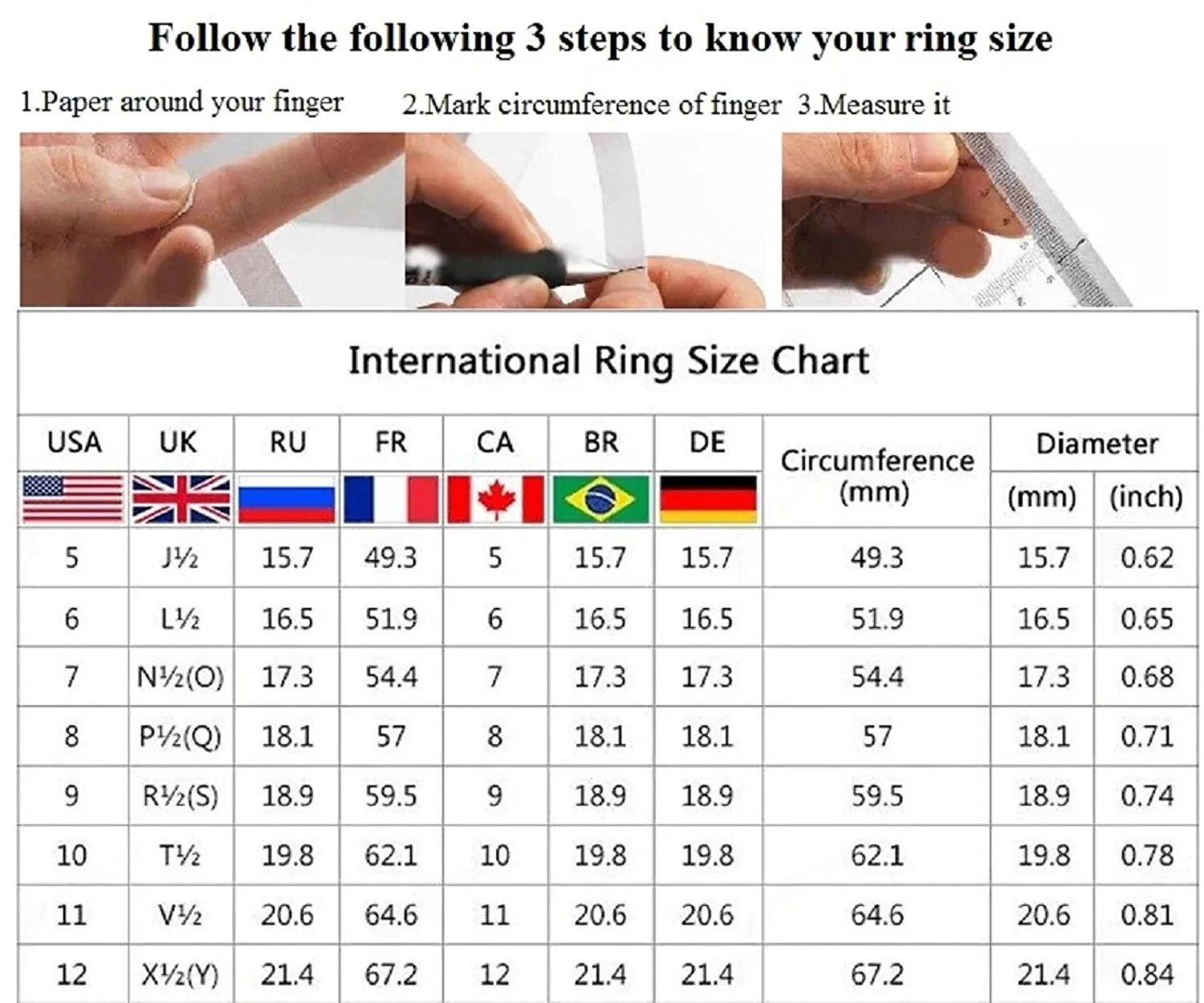 WildKlass 0.3ct CZ White Cat's Eye Rhodium Plated Classic Ring