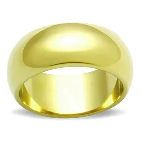 WildKlass Stainless Steel Wedding Ring IP Gold Women