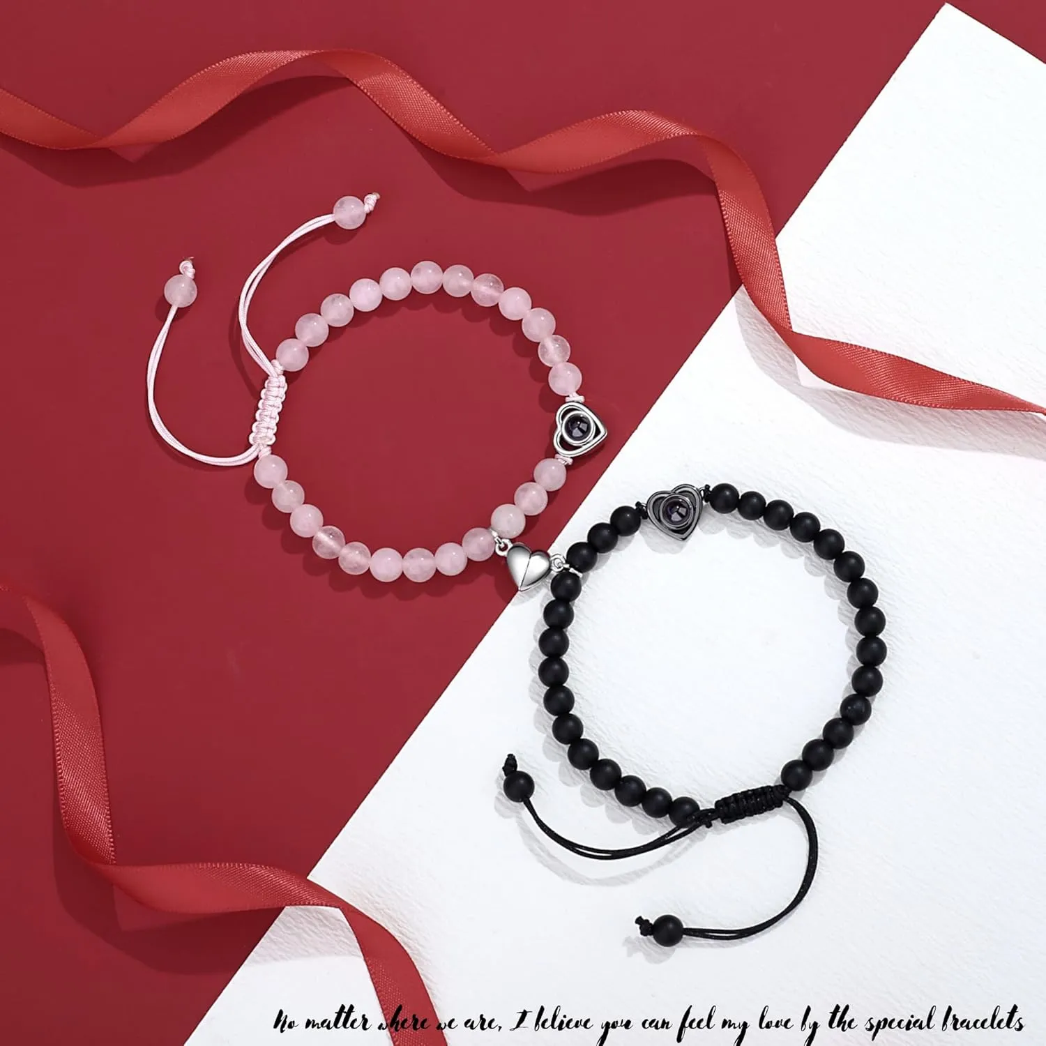 XIANNVXI Couples Bracelets His And Her Matching Bracelets For Couples 100 Languages I Love You Gifts Bracelets Jewelry