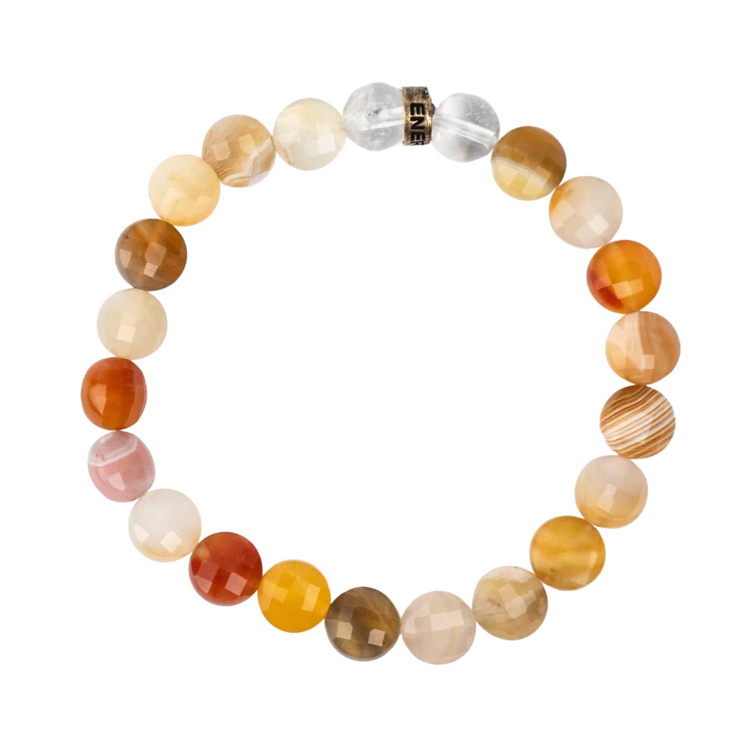 Yellow Botswana Agate Bracelet
